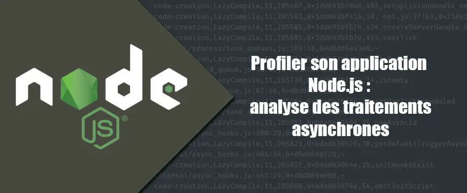 Illustration de couverture pour Profiler son application Node.js : analyse des traitements asynchrones