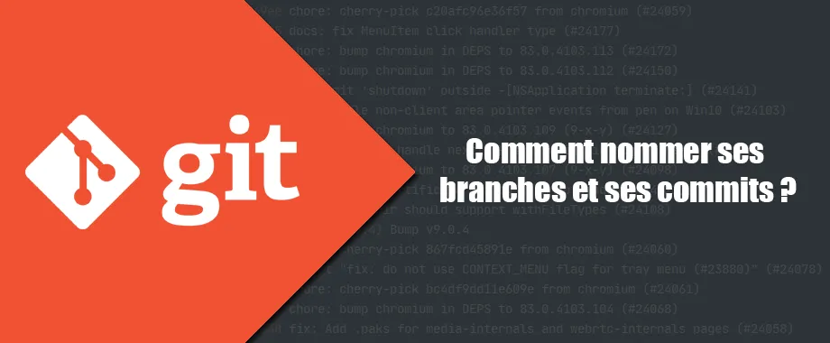 Illustration de couverture pour Git : comment nommer ses branches et ses commits ?