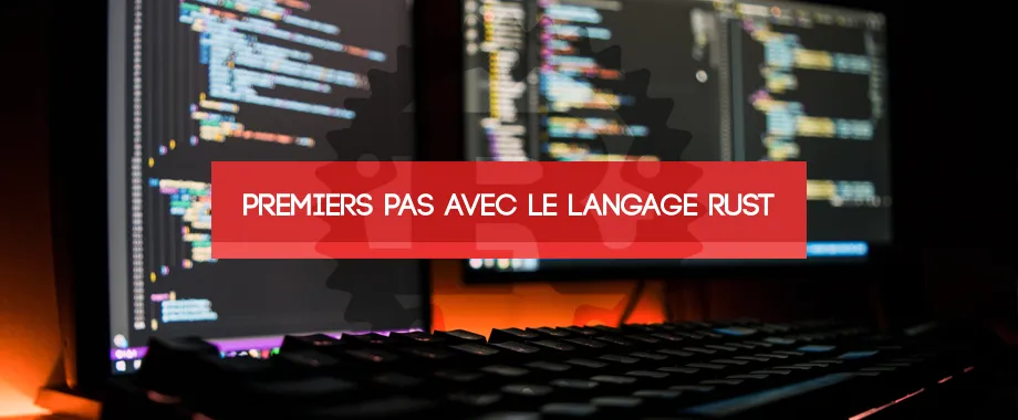 Illustration de couverture pour Premiers pas avec le langage Rust