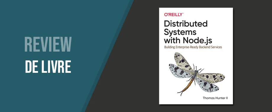 Illustration de couverture pour Review de livre : "Distributed systems with Node.js"