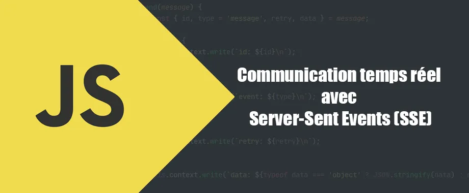 Illustration de couverture pour Communication temps réel avec Server-Sent Events (SSE)